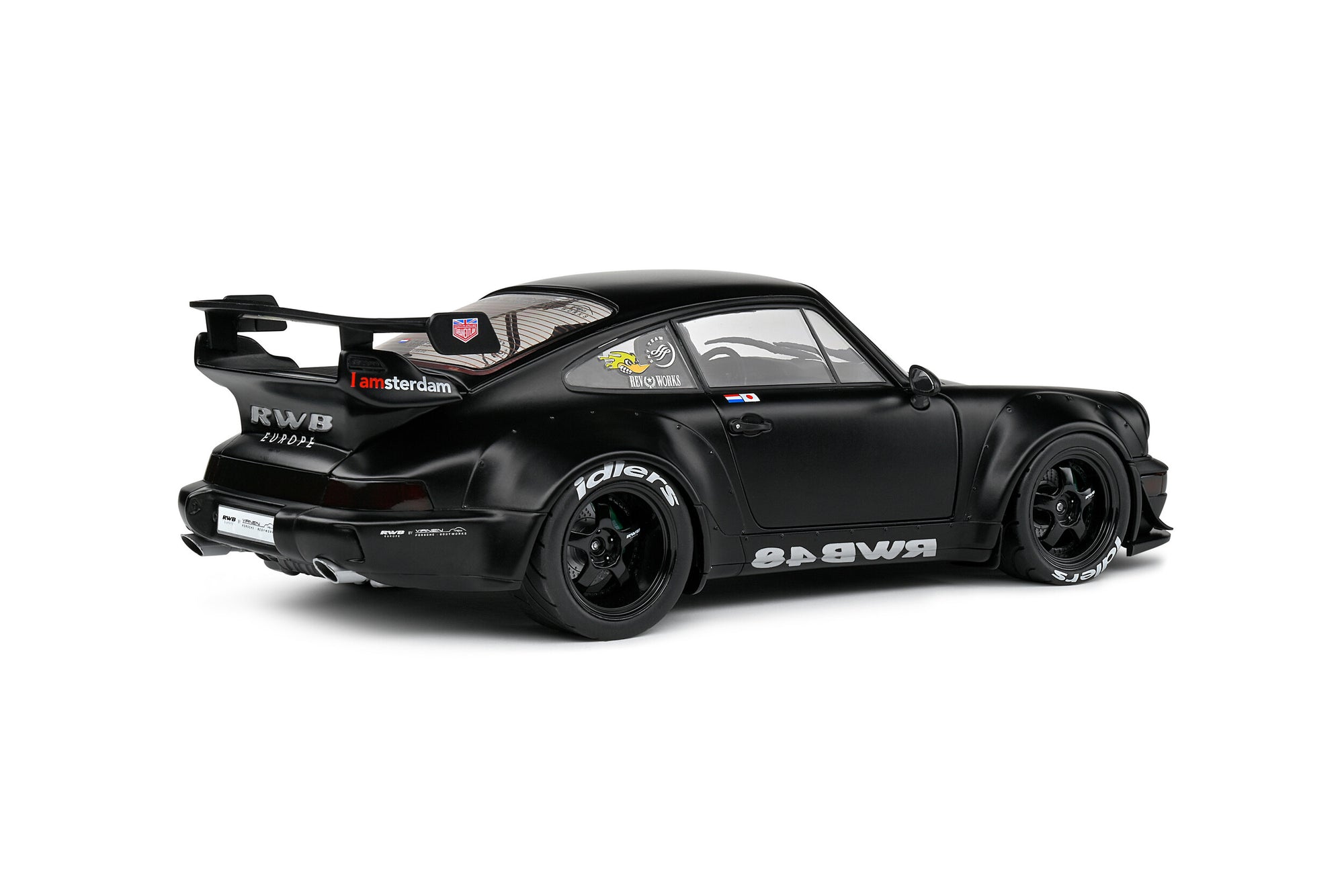 SOLIDO 1:18 PORSCHE RWB Bodykit Darth Vader – 2016