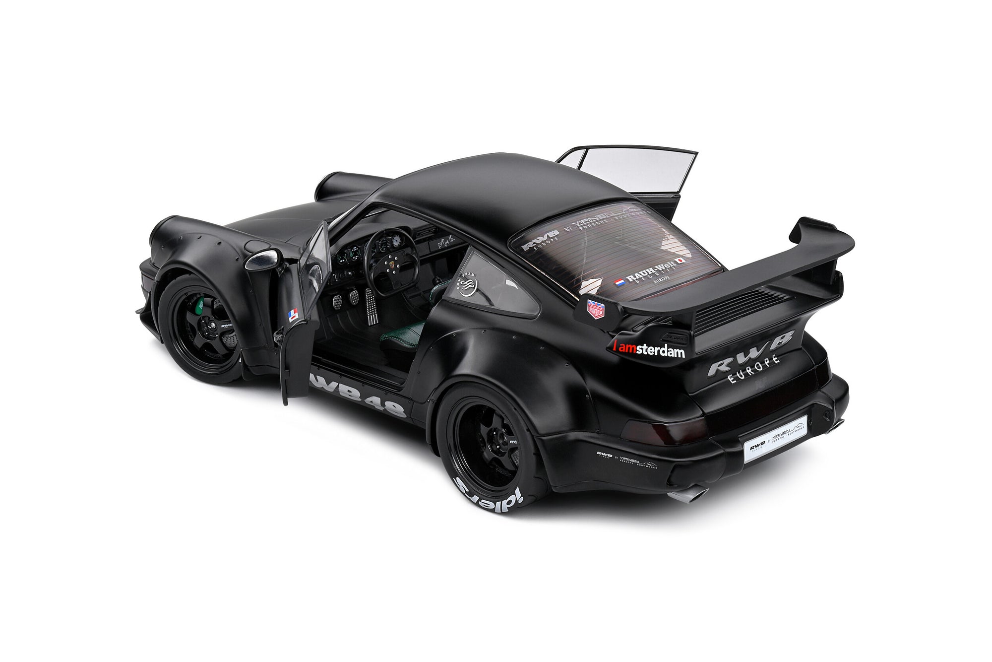 SOLIDO 1:18 PORSCHE RWB Bodykit Darth Vader – 2016