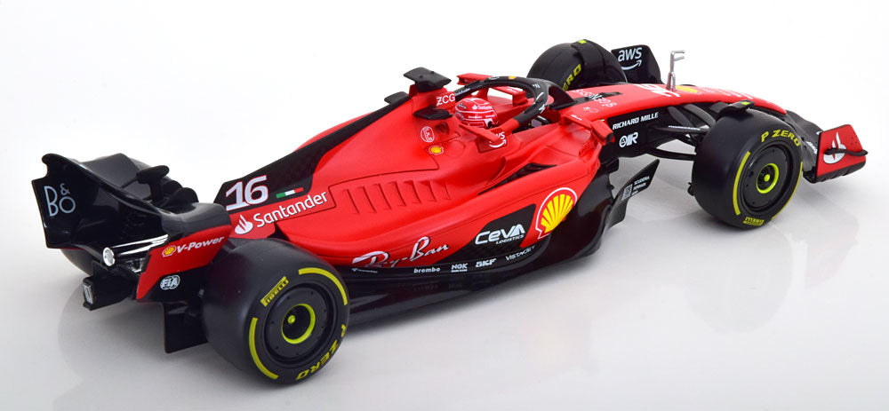Bburago 1:18 Ferrari SF23 2023 Leclerc