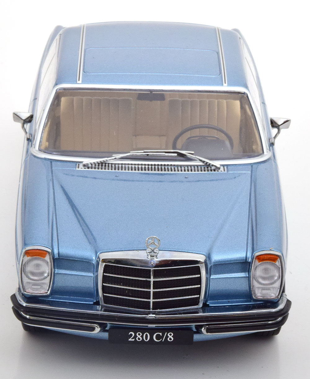 KK-Scale 1:18 Mercedes 280C/8 W114 Coupe 1969 lightblue-metallic