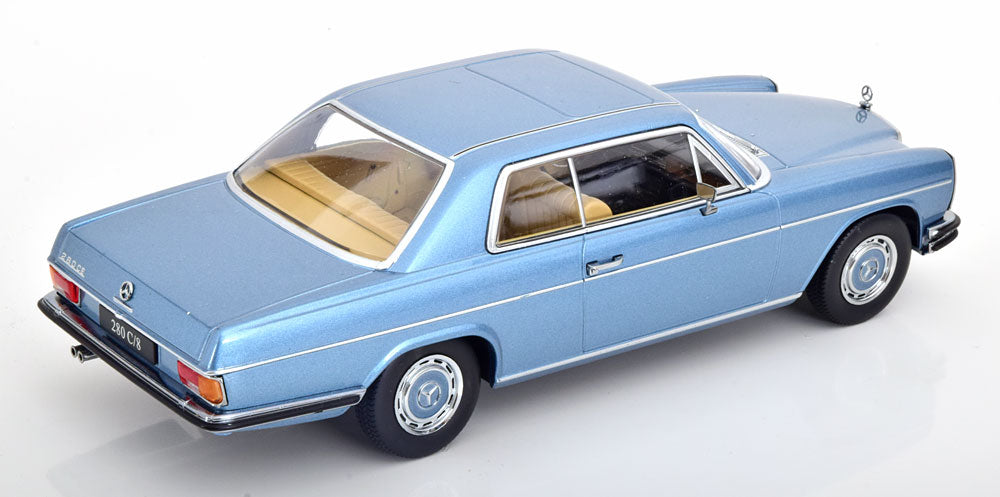 KK-Scale 1:18 Mercedes 280C/8 W114 Coupe 1969 lightblue-metallic
