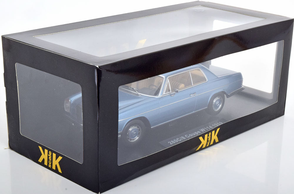 KK-Scale 1:18 Mercedes 280C/8 W114 Coupe 1969 lightblue-metallic