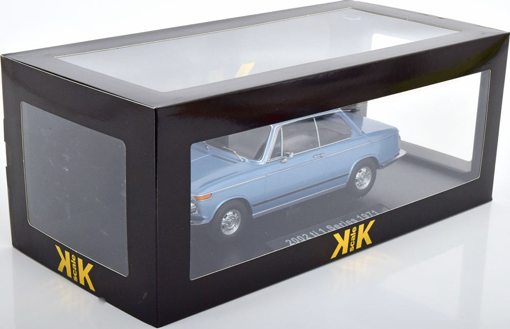 KK-Scale 1:18 BMW 2002 ti 1 Series 1971 lightblue-metallic
