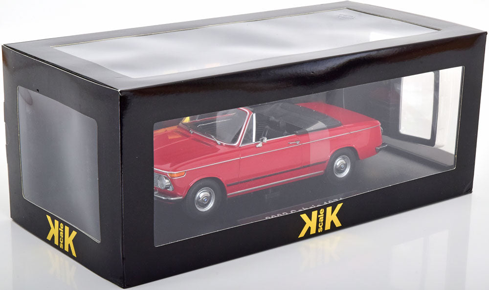 KK-Scale 1:18 BMW 2002 Convertible 1971 red
