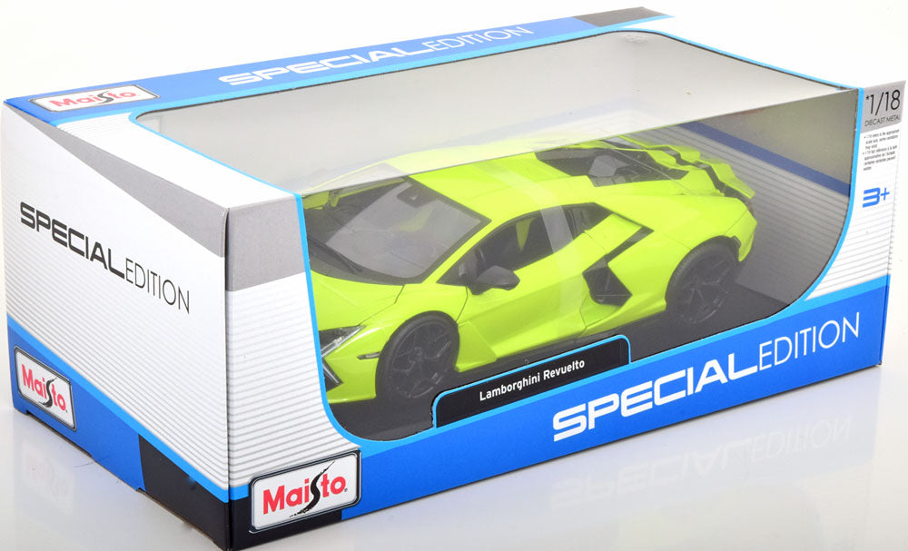 Maisto 1:18 Lamborghini Revuelto Hybrid year 2023 green