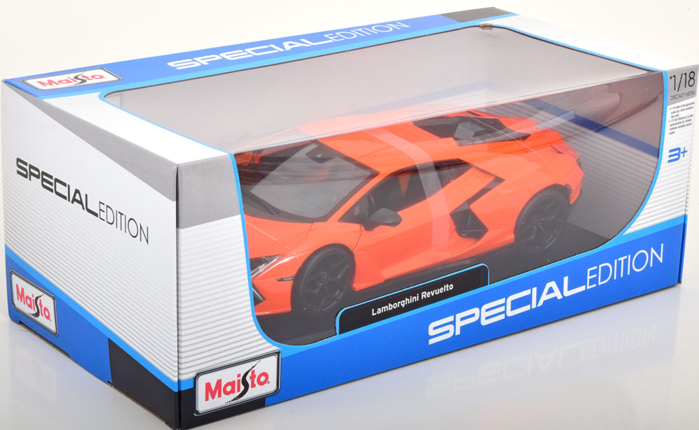 Maisto 1:18 Lamborghini Revuelto Hybrid year 2023 orange