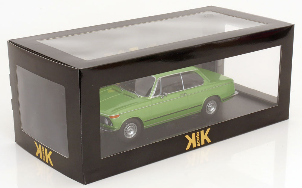 KK-Scale 1:18 BMW L2002 tii 2 Series 1974 greenmetallic