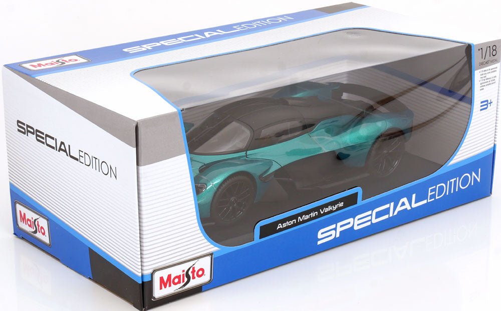 Maisto 1:18 Aston Martin Valkyrie 2022 greenmetallic flatblack