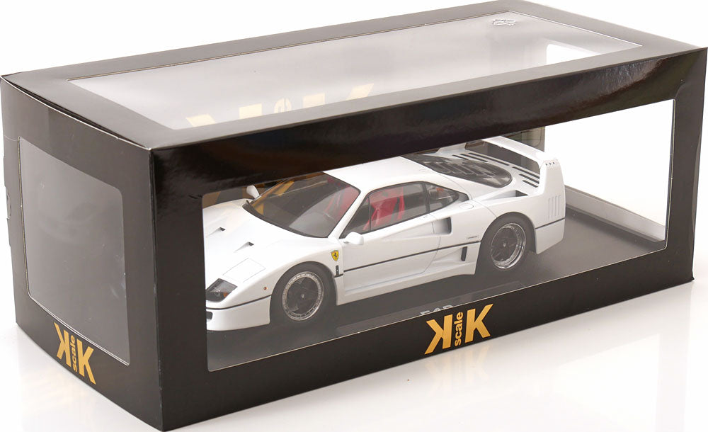 KK-Scale 1:18 Ferrari F40 Brunei white