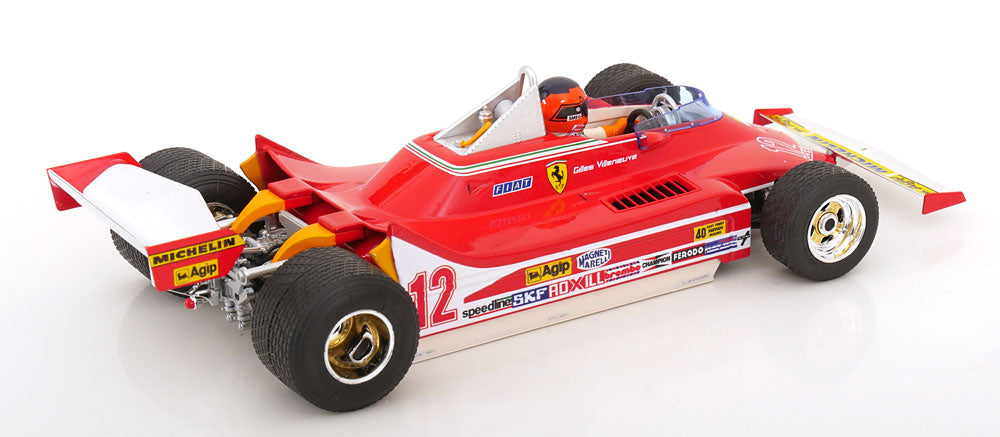 Bburago 1:18 Ferrari 312 T4 Winner GP USA World Champion 1979 Villeneuve