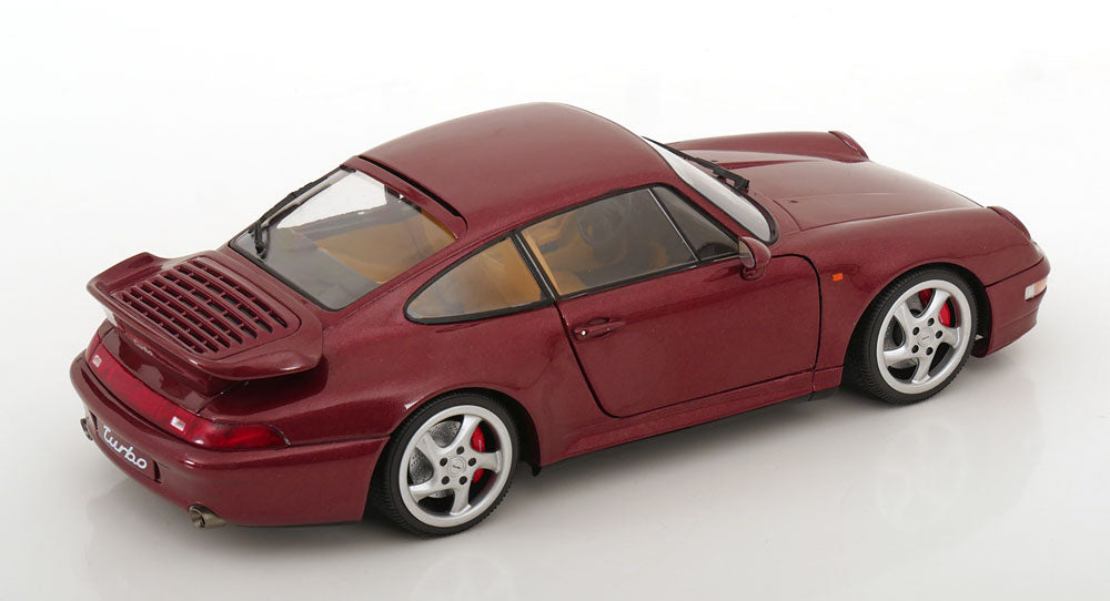 Solido 1:18 Porsche 911 (993) Turbo 1997 darkred-metallic
