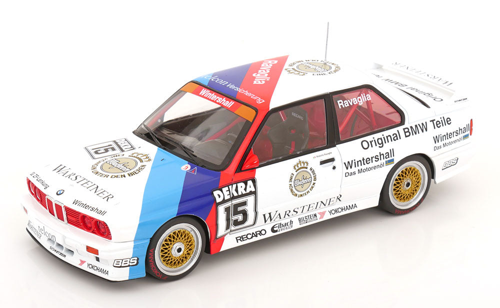 WERK83 1:18 BMW M3 (E30) #15 DTM Champion 1989 Roberto Ravaglia