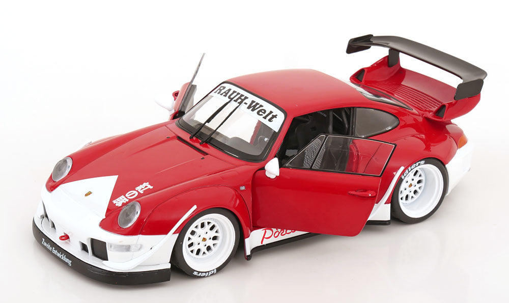 Solido 1:18 Porsche 911 (993) RWB Rauh-Welt Porco Rosso 2020 red white