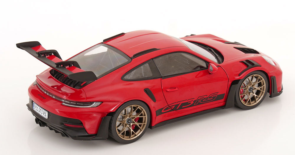 Solido 1:18 Porsche 911 (992) GT3 RS 2024 red black