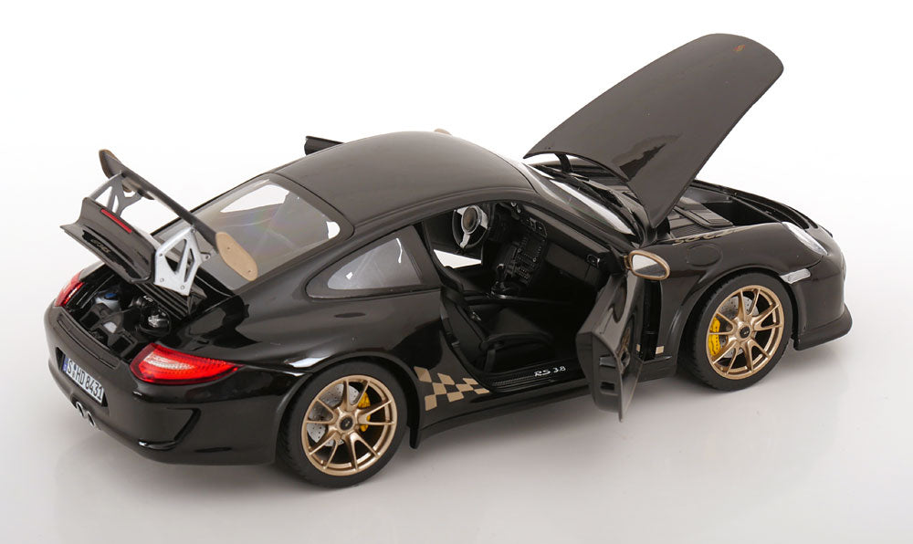 Norev 1:18 Porsche 911 (997 II) GT3 RS 2009 Grey golden