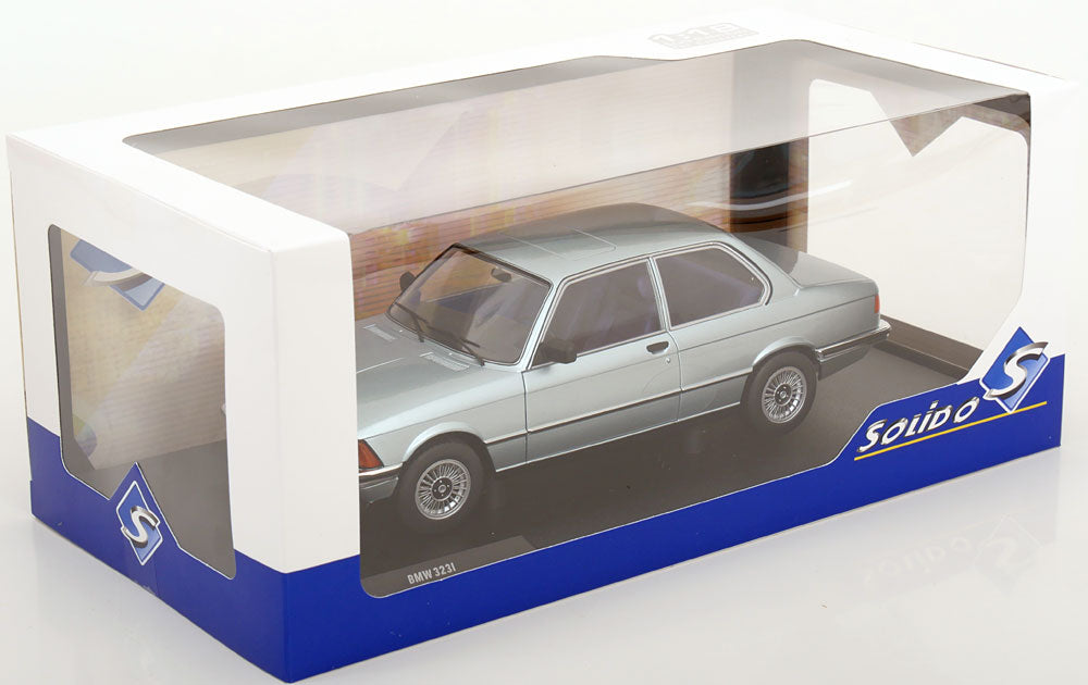 Solido 1:18 BMW 323i E21 1980 silverblue-metallic