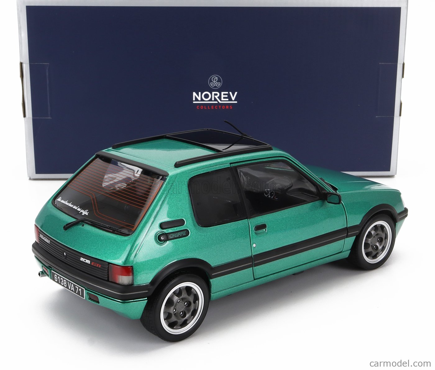 NOREV 1:18 - PEUGEOT - 205 1.9 GTi GRIFFE WITH WINDOWROOF 1991