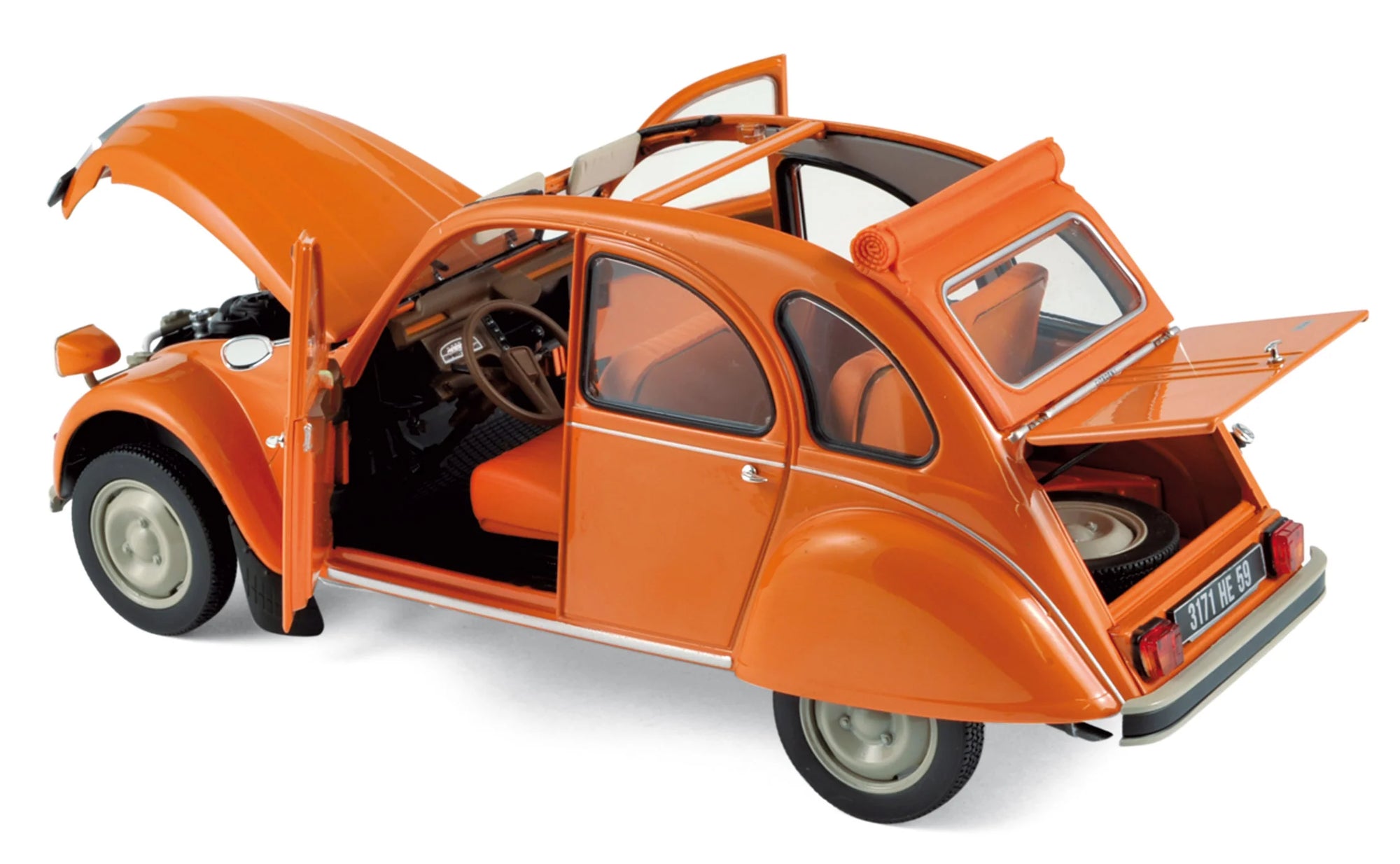 Norev 1:18 Citroën 2CV 6 1975 Ténéré Orange