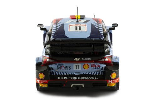 Ixo 1:18 Hyundai i20 N Rally 1 Winner Monte Carlo 2024 Neuville/Wydaeghe