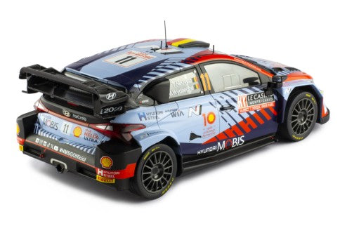 Ixo 1:18 Hyundai i20 N Rally 1 Winner Monte Carlo 2024 Neuville/Wydaeghe