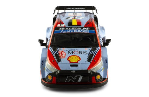 Ixo 1:18 Hyundai i20 N Rally 1 Winner Monte Carlo 2024 Neuville/Wydaeghe