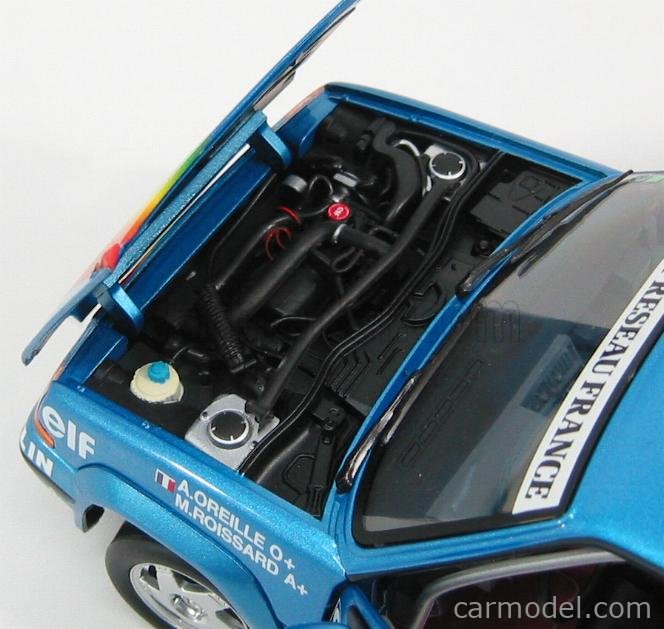 NOREV 1:18 - RENAULT 5 GT TURBO N 11 RALLY MONTECARLO 1990 A.OREILLE - M.ROISSARD