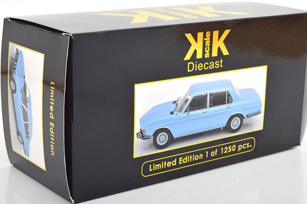 KK-Scale 1:18 BMW 3.0 S E3 2 Series 1971 lightblue-metallic