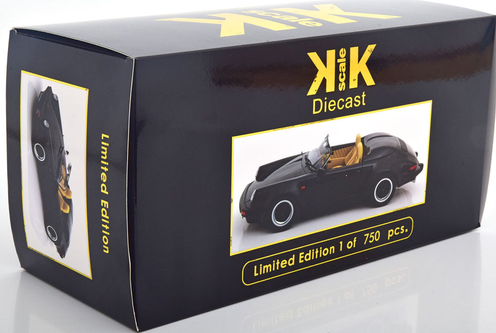 KK-Scale 1:18 Porsche 911 Speedster 1989 black Limited Edition 750 pcs
