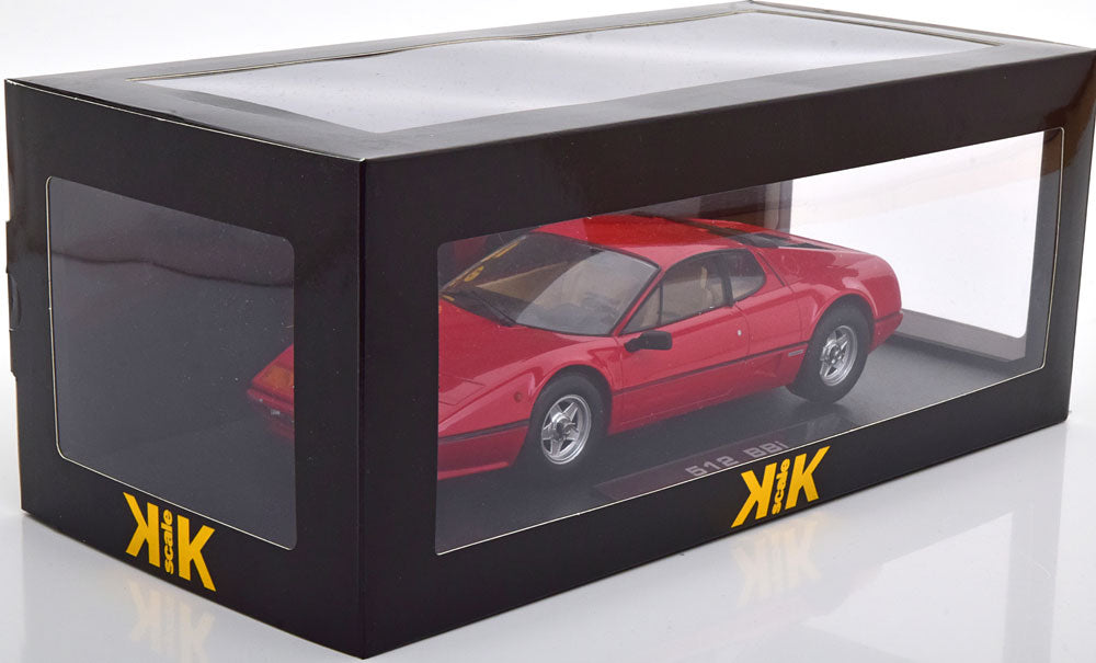 KK-Scale 1:18 Ferrari 512 BBi 1981 red