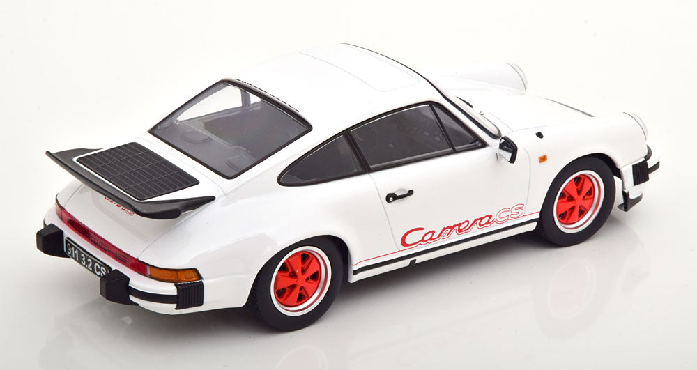 KK-Scale 1:18 Porsche 911 Carrera 3.2 Clubsport 1989 white red