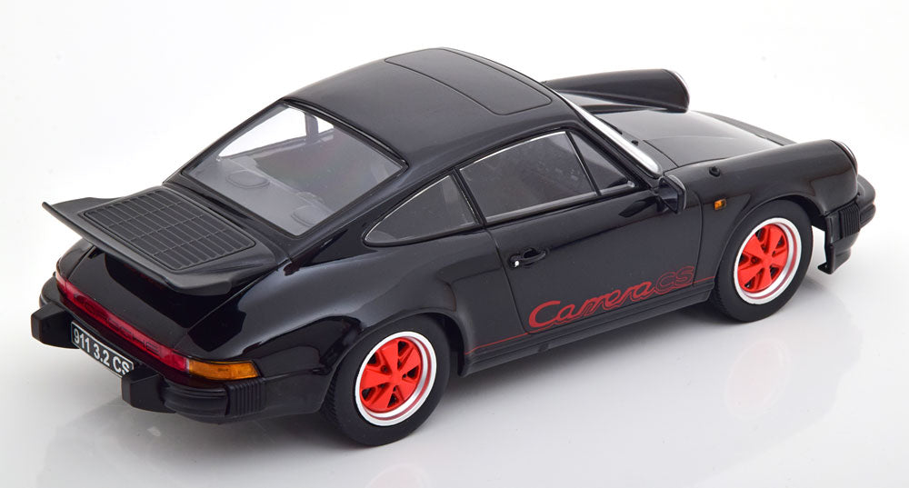 KK-Scale 1:18 Porsche 911 Carrera 3.2 Clubsport 1989 black red