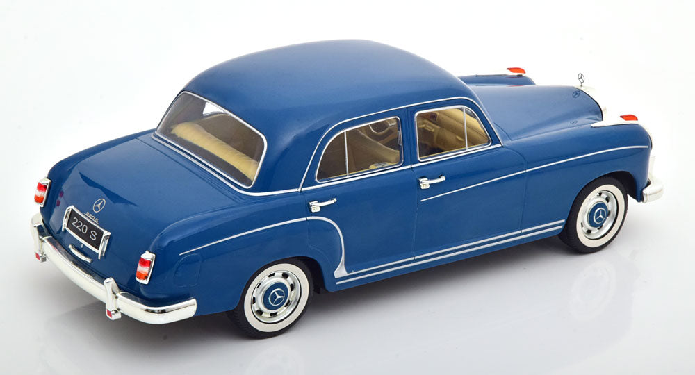 KK-Scale 1:18 Mercedes 220S W180II Saloon 1956 lightblue