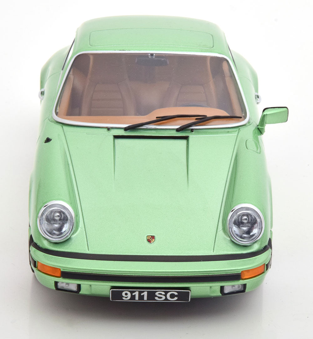 KK-Scale 1:18 Porsche 911 SC Coupe 1978 lightgreen-metallic