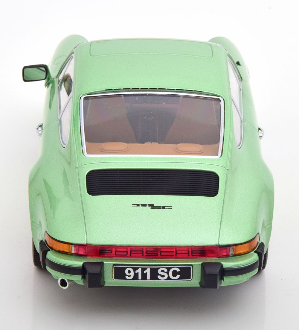 KK-Scale 1:18 Porsche 911 SC Coupe 1978 lightgreen-metallic