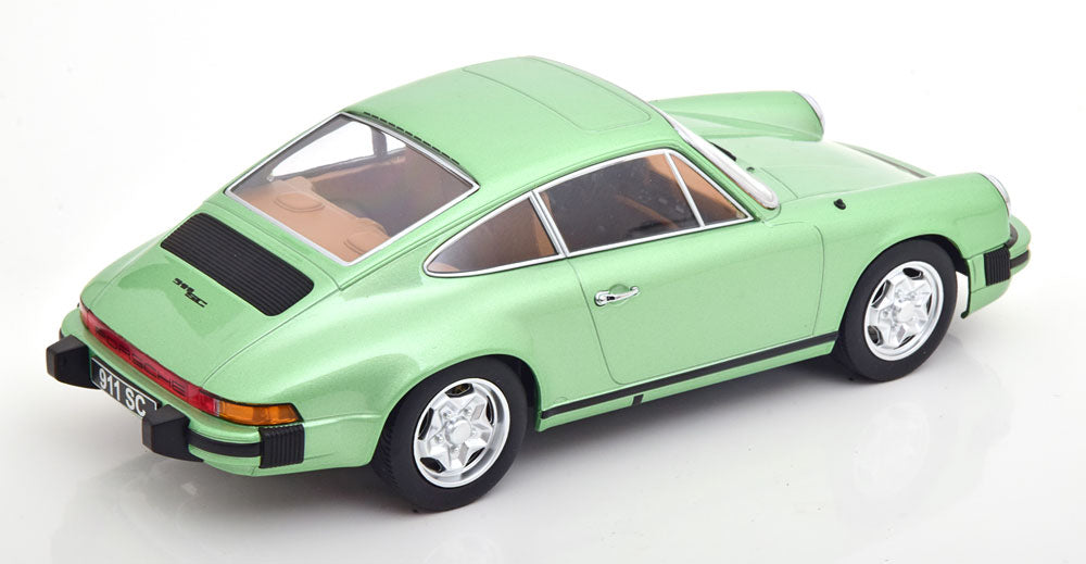 KK-Scale 1:18 Porsche 911 SC Coupe 1978 lightgreen-metallic