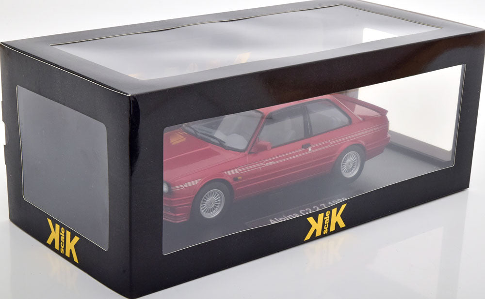 KK-Scale 1:18 BMW Alpina C2 2.7 E30 1988 redmetallic