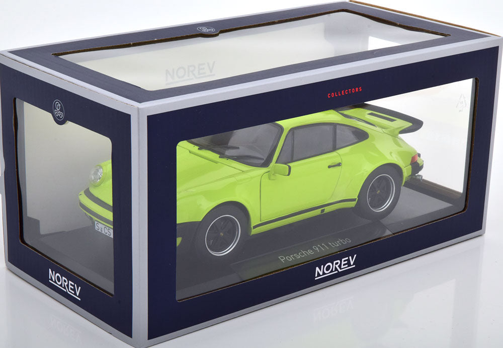 Norev 1:18 Porsche 911 (930) Turbo 3.0 1976 lightgreen