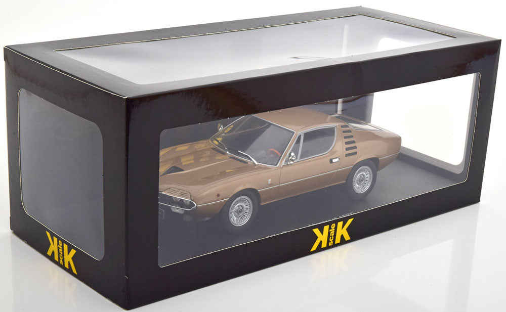 KK-Scale 1:18 Alfa Romeo Montreal 1970 goldmetallic