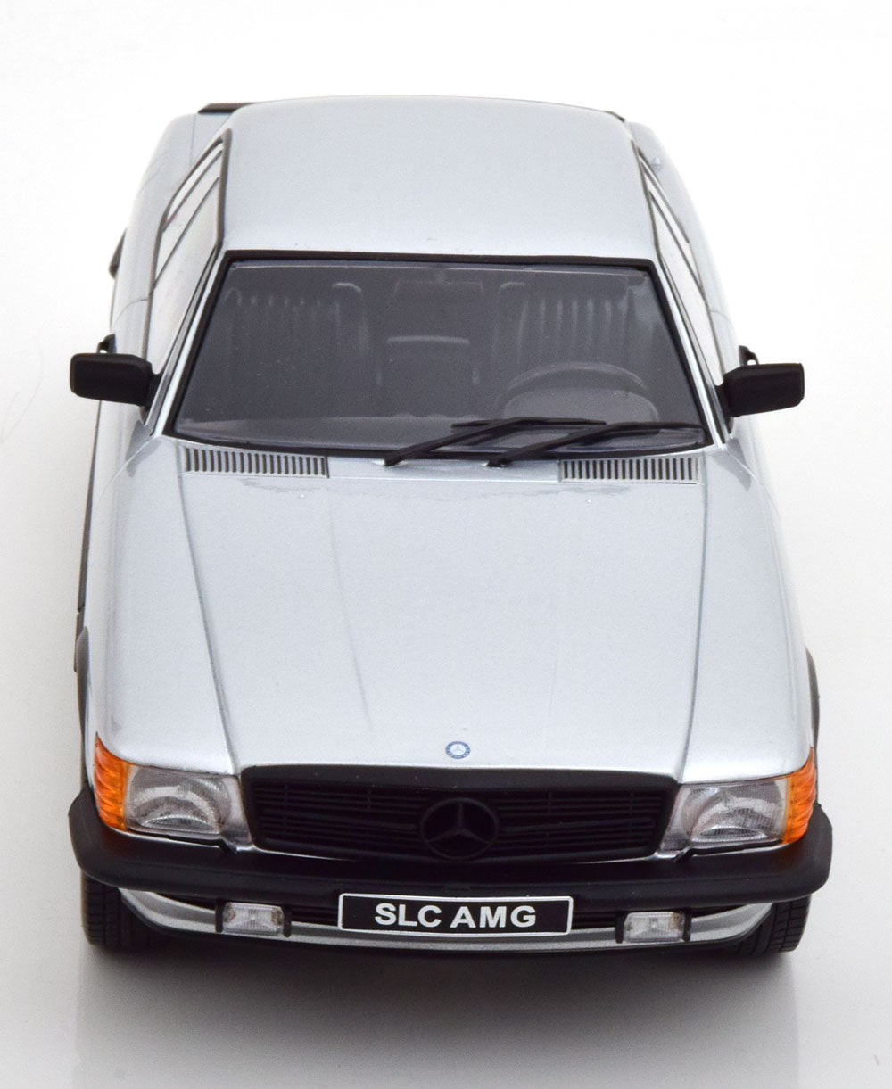 KK-Scale 1:18 Mercedes 500 SLC 6.0 C107 AMG 1985 silver flatblack