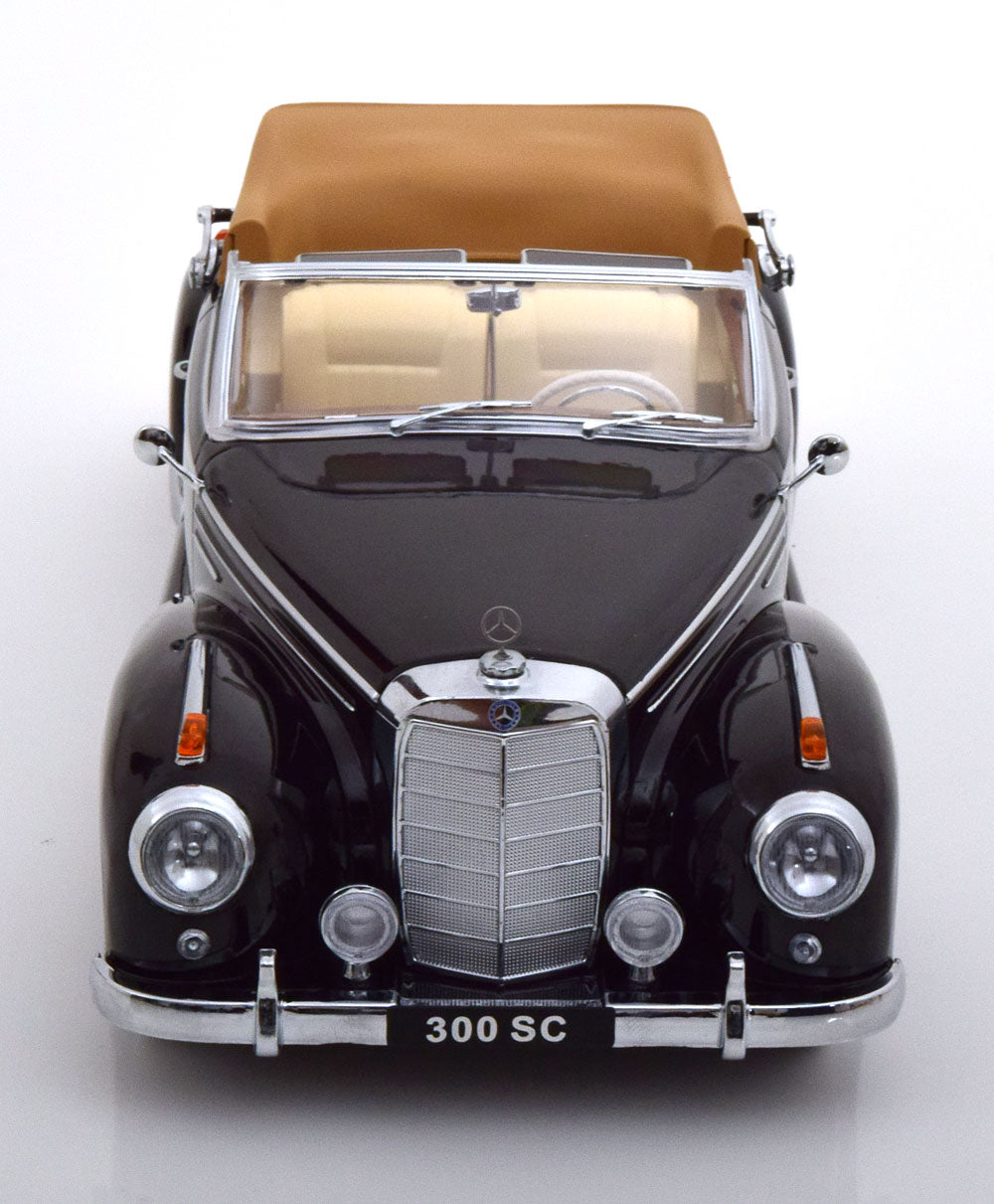 KK-Scale 1:18 Mercedes 300 SC W188 Convertible 1957 black