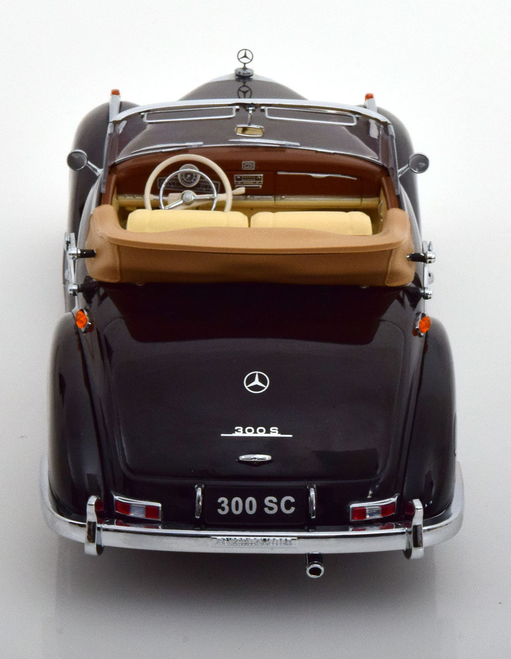 KK-Scale 1:18 Mercedes 300 SC W188 Convertible 1957 black