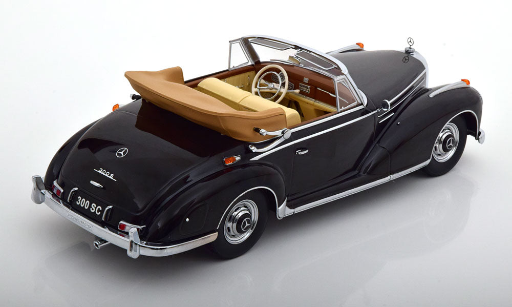 KK-Scale 1:18 Mercedes 300 SC W188 Convertible 1957 black