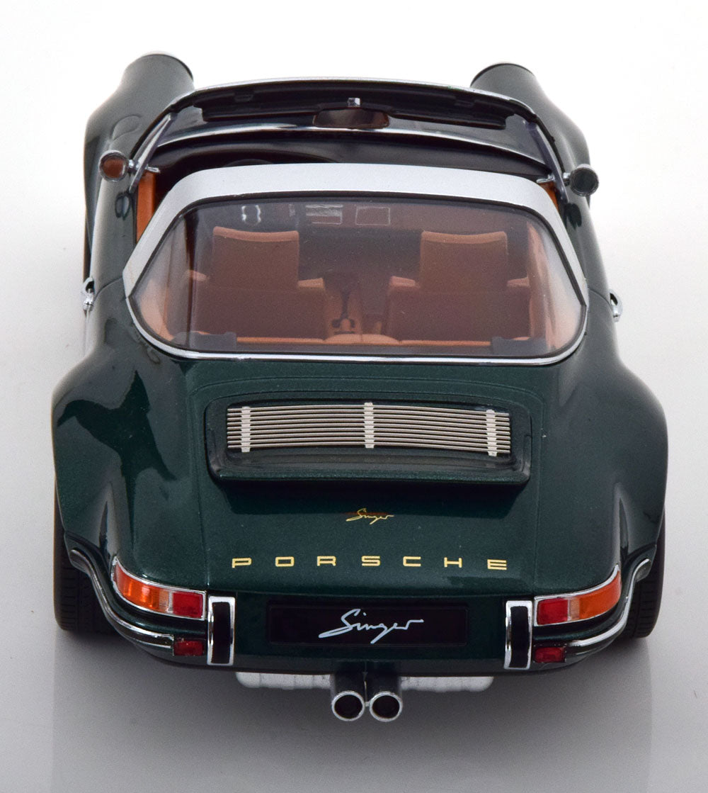 KK-Scale 1:18 Singer 911 Targa darkgreen-metallic