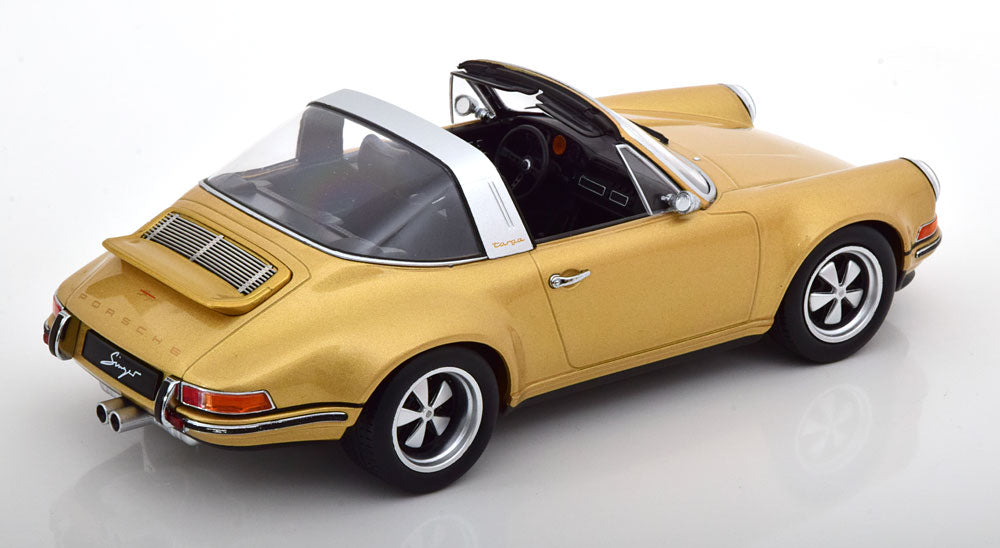 KK-Scale 1:18 Singer 911 Targa lightgold-metallic