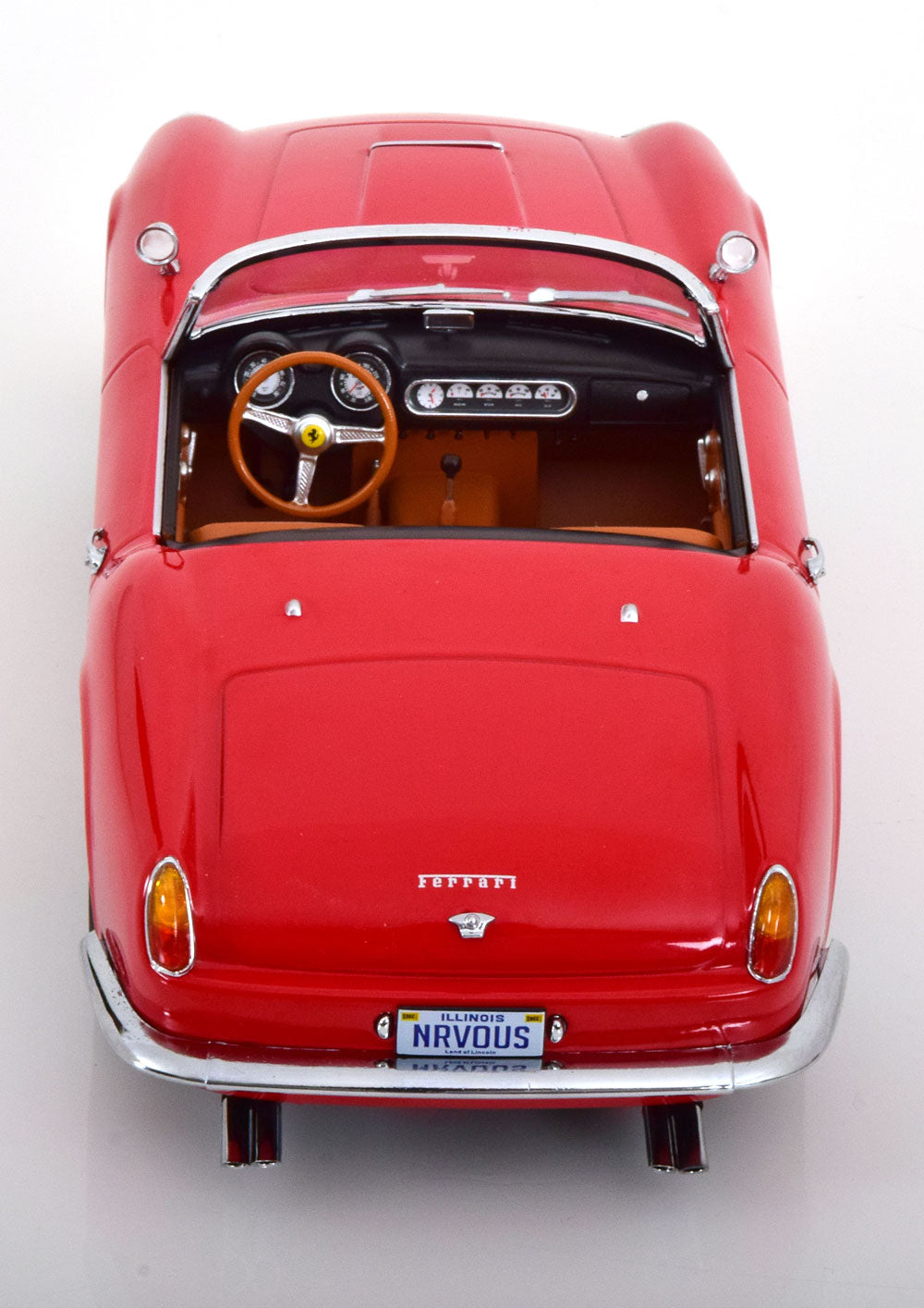 KK-Scale 1:18 Ferrari 250 GT California Spyder US-Version 1960 red Ferris