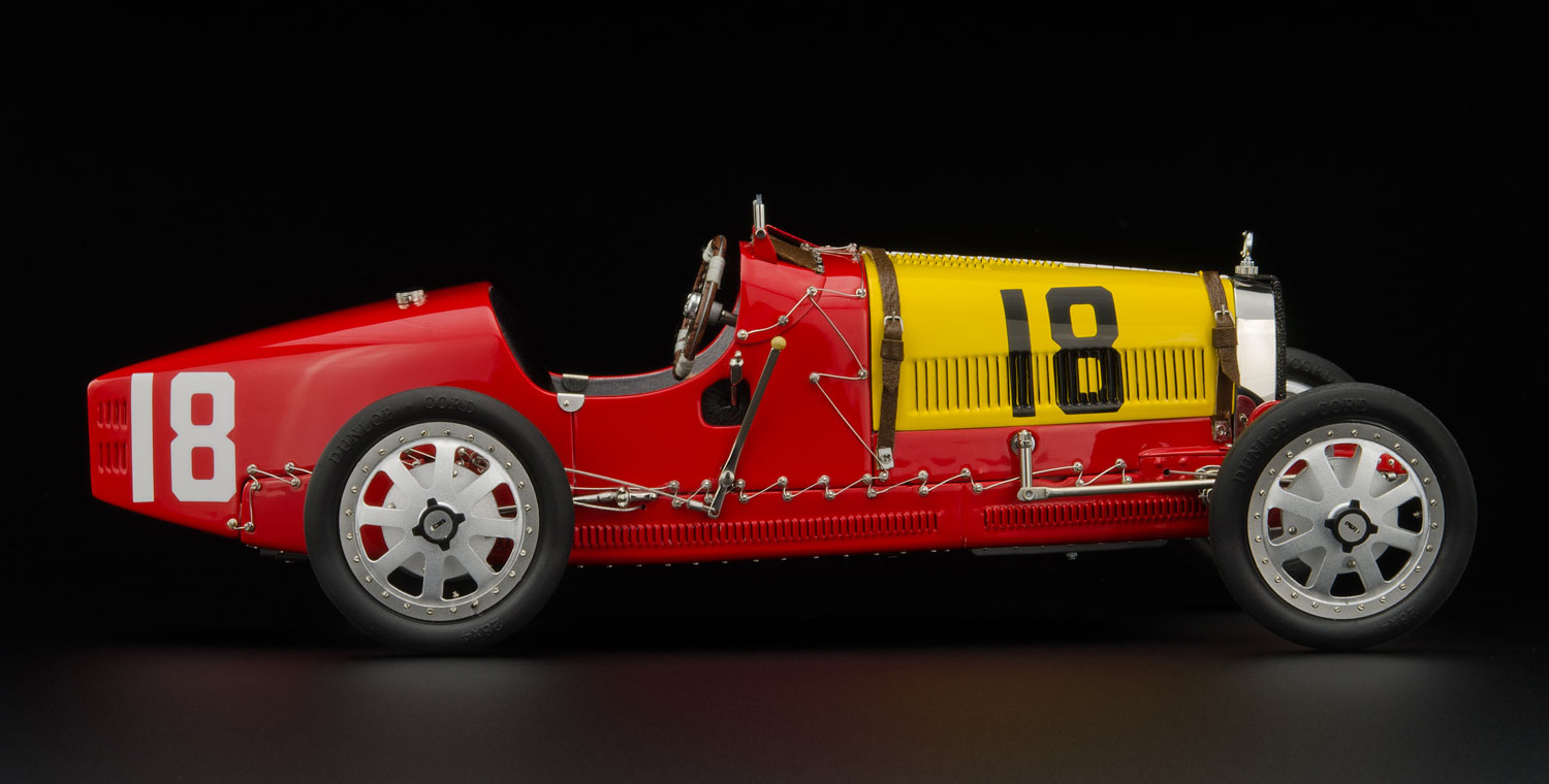 CMC 1:18 Bugatti T35 Nation Colour Project – Spain, 1924 Limited Edition 2000 pcs.