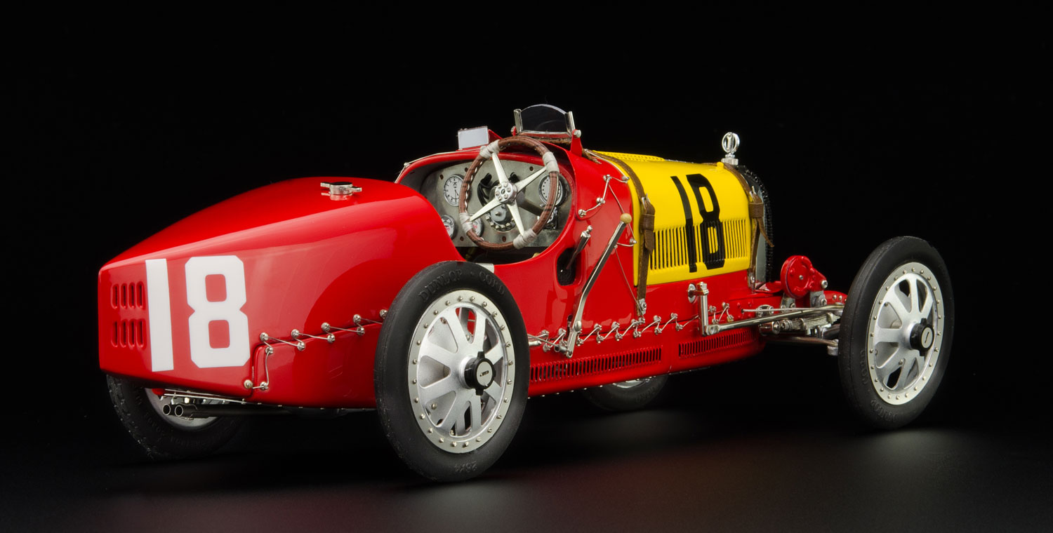 CMC 1:18 Bugatti T35 Nation Colour Project – Spain, 1924 Limited Edition 2000 pcs.