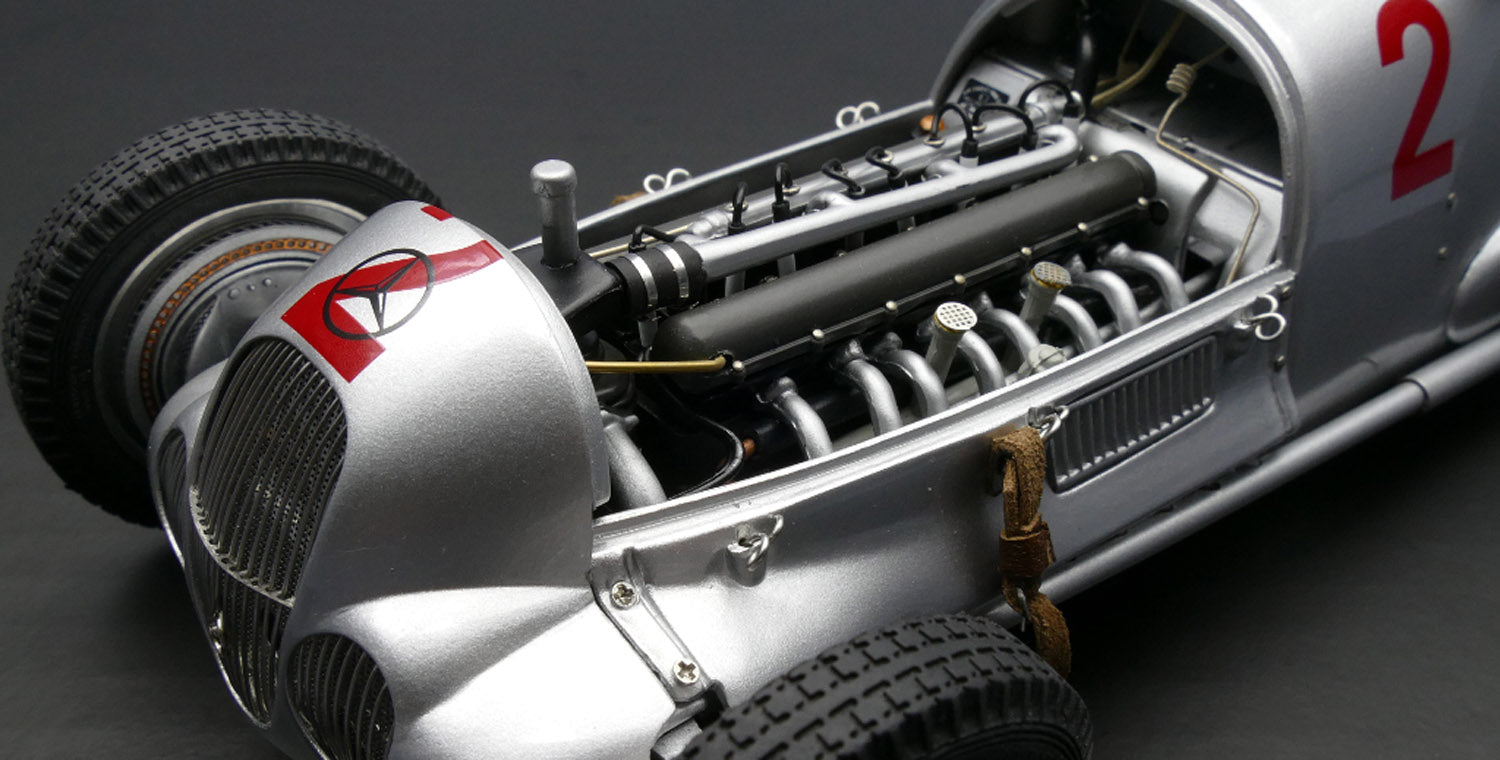 CMC 1:18 Mercedes-Benz W 125, Donington GP 1937, #3 von Brauchitsch Limited Edition 1000 pcs