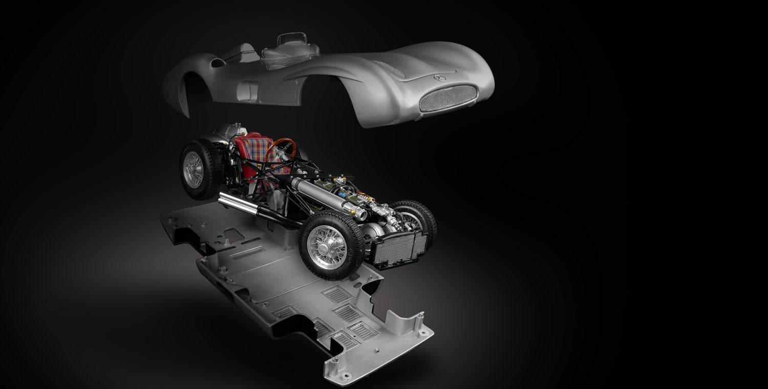 CMC 1:18 Mercedes-Benz W196R Streamliner, 1954