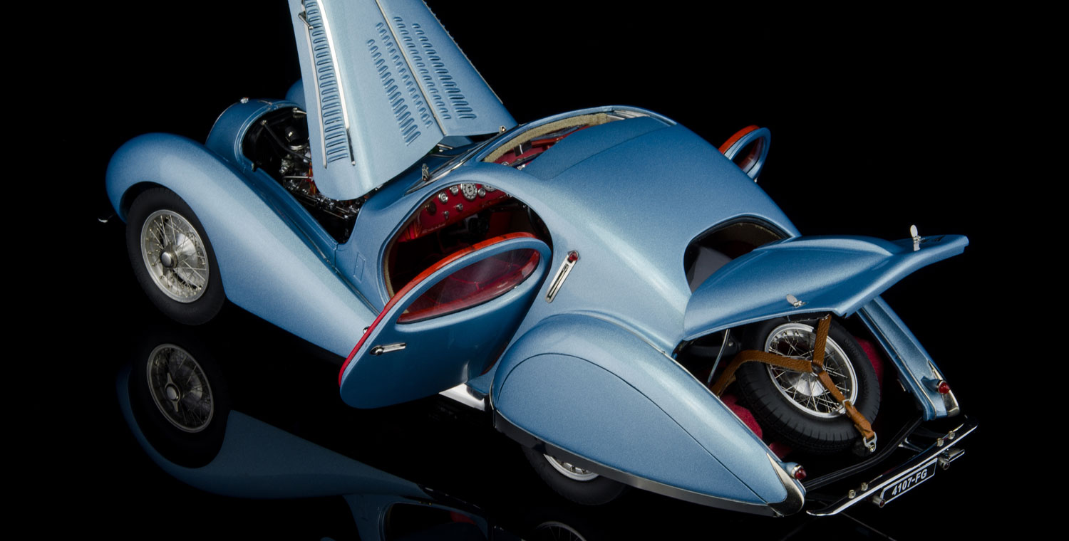 CMC 1:18 Talbot-Lago Coupé T150 C-SS Figoni & Falaschi “Teardrop”, 1937-39